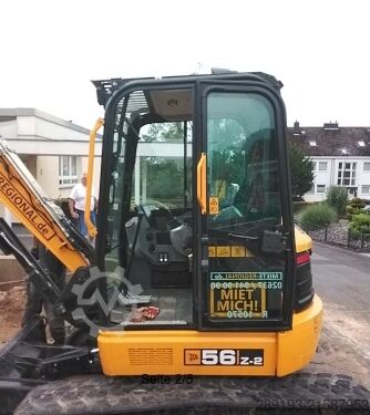 Miniekskavaator JCB 56Z-2 Pro