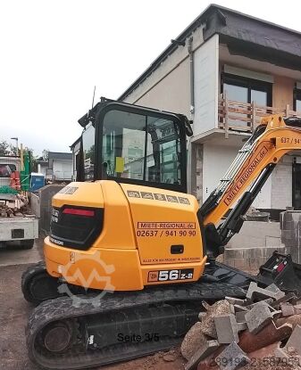Miniekskavaator JCB 56Z-2 Pro