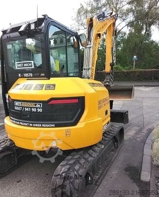 Miniekskavaator JCB 56Z-2 Pro